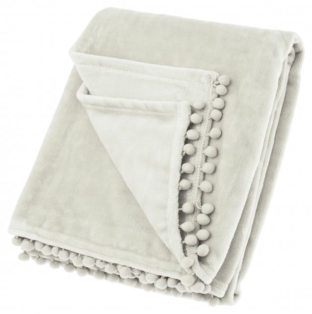 Walton & Co Cashmere Fleece Throw