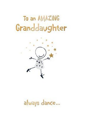 Smudge Amazing Granddaughter Card