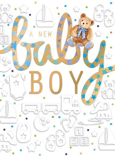 Baby Boy Card