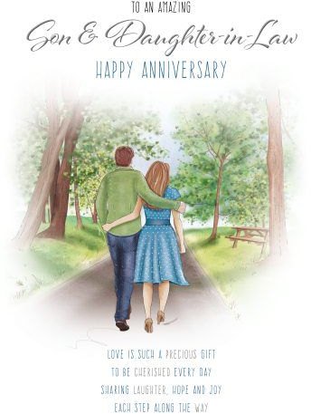 Walk Anniversary Card