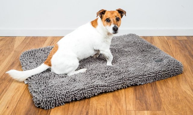 Snug & Cosy Snug & Cosy Memory Foam Dog Noodle Mat Grey