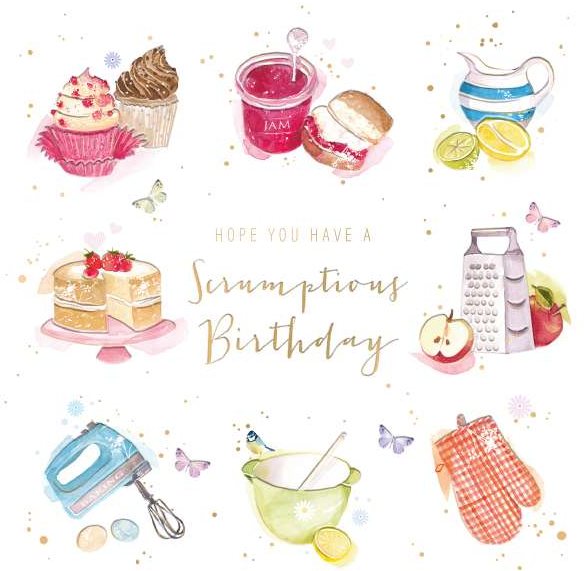 Cheri Scrumptious Birthday Card