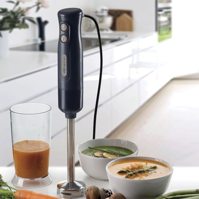 ARIETE Ariete 3 In 1 Hand Blender, Whisk & Chopper Dark Grey 700w