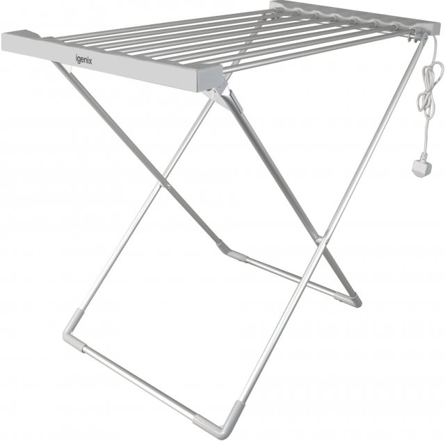 IGENIX Igenix Foldable Heated Airer Silver