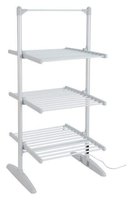 IGENIX Igenix 3 Tiered Heated Airer Silver