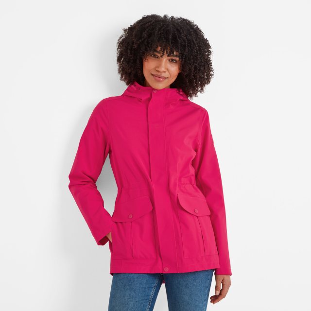 Tog24 Tog24 Burradon Waterproof Jacket Magenta Pink