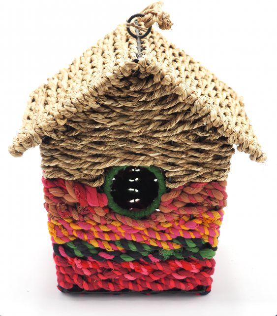 Jardinopia Jute Square Bird House