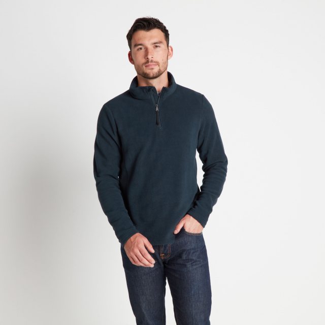 Tog24 Tog24 Revive Zip Neck Fleece Dark Indigo