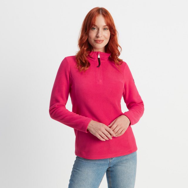 Tog24 Tog24 Revive Zip Neck Fleece Magenta Pink