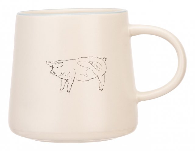 Woodbury Lane Pig Mug