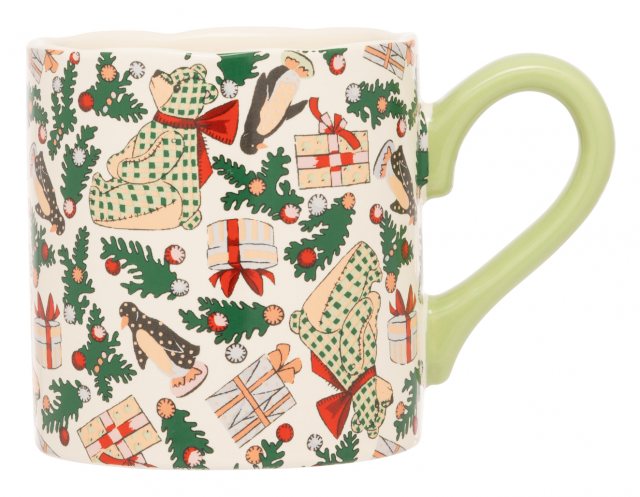 Cath Kidston  Cath Kidston Xmas Ditsy Shortie Mug