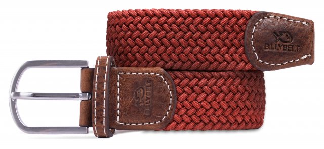 Billybelt Billybelt Woven Belt Garnet Red