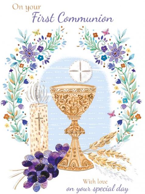 First Communion Card