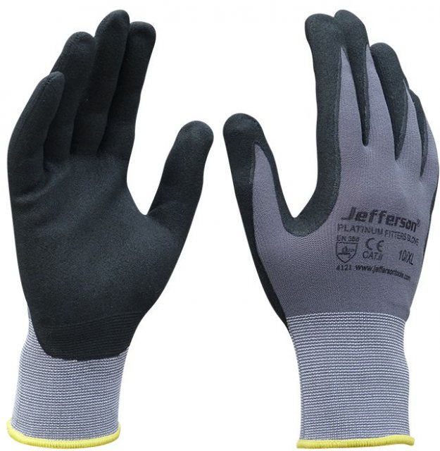 Jefferson Tools Jefferson Platinum Fitter Glove Black