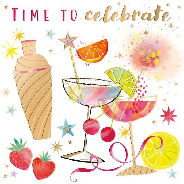 Alina Cocktail Celebration Card