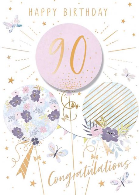 Spritz 90th Birthday Card