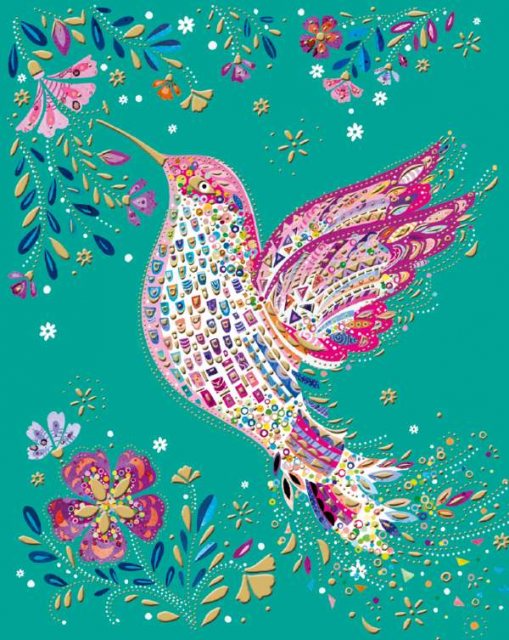 Hummingbirds Card