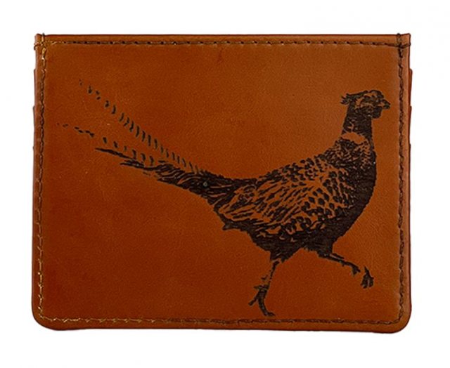 Just Slate Leather Wallet Pheasant