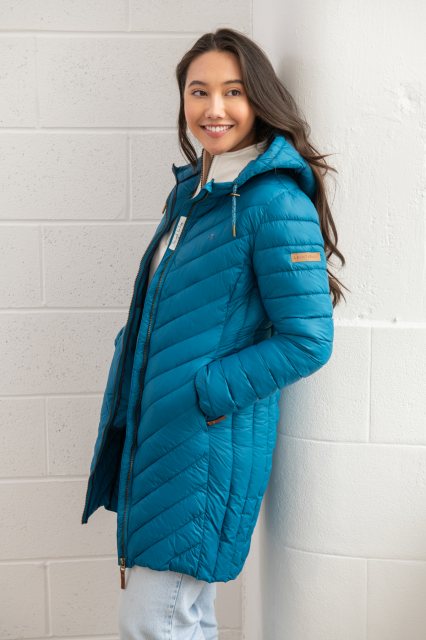 Lighthouse   Lighthouse Laurel Coat Teal