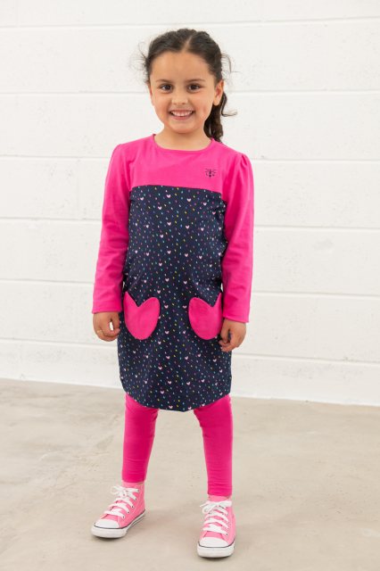 Lighthouse   Lighthouse Esme Heart Dress Pink