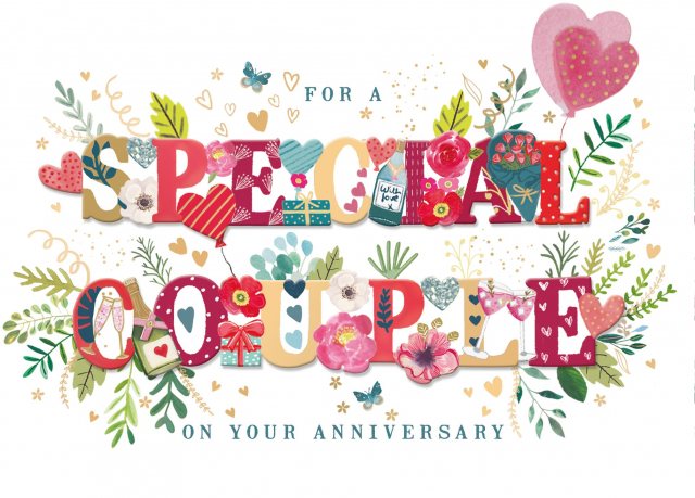 Spritz Special Couple Anniversary Card