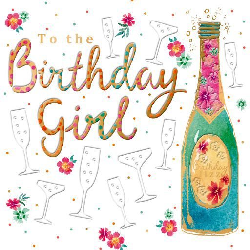 Dottie Birthday Girl Card