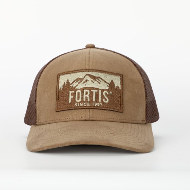 Fortis Fortis Coyote Wax Trucker Cap