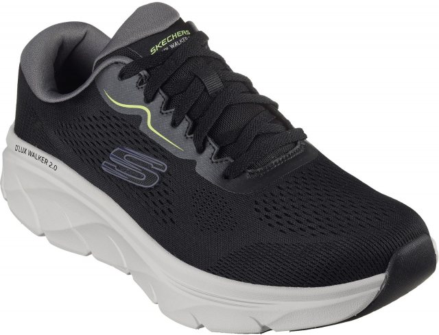 Skechers Skechers D'Lux Walker 2.0 Trainer Black/Lime