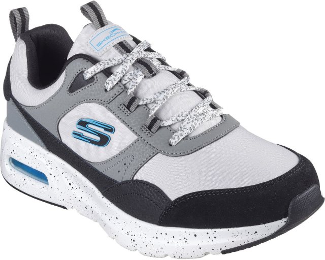 Skechers Skechers Air Court Yatton Trainer Grey/White