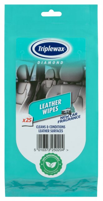 Triplewax Triplewax Leather Wipes 25 Pack