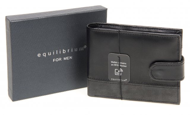 Equilibrium Black/Grey Wallet