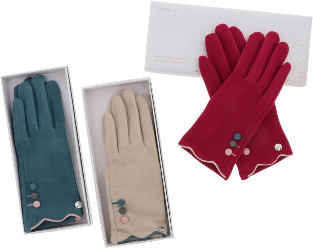 Equilibrium Scallop Cuff Glove Assorted