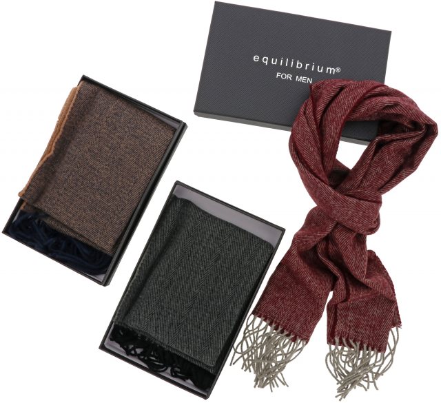 Equilibrium Herringbone Scarf Assorted