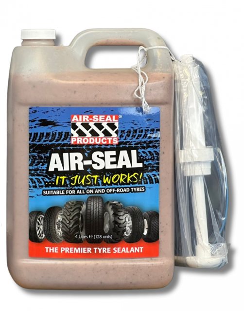 Air-Seal Tyre Sealant 4L With Pump