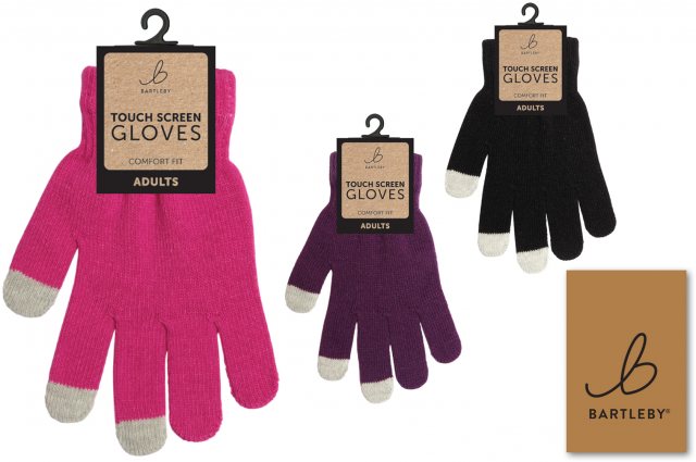 BARTLEB Bartleby Touch Screen Gloves Assorted