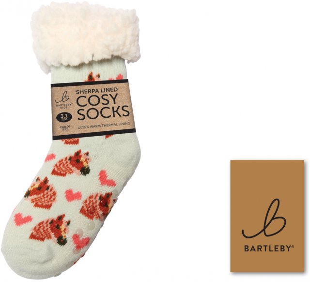 BARTLEB Bartleby Sherpa Horse Sock