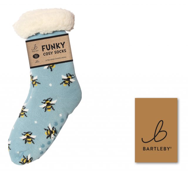 BARTLEB Bartleby Sherpa Bees Sock