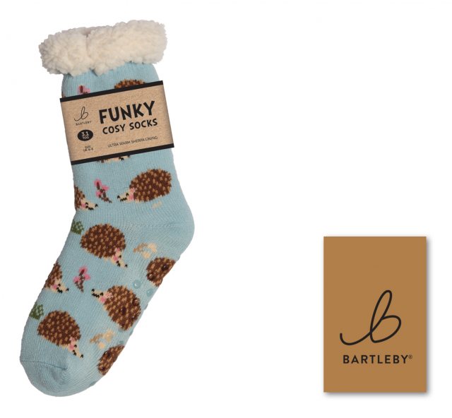 BARTLEB Bartleby Sherpa Hedgehog Sock