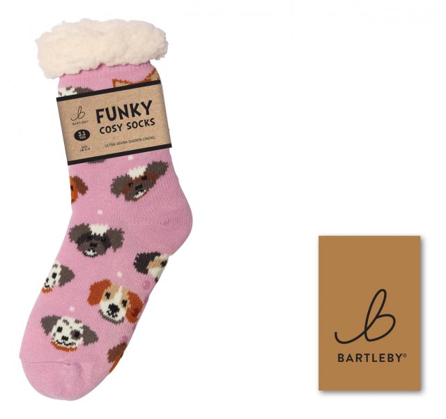 BARTLEB Bartleby Sherpa Perfect Puppies Sock