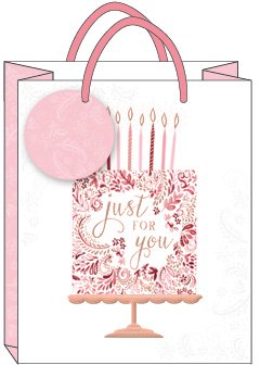 Cake & Candles Gift Bag M