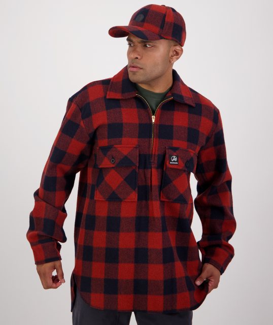 Swanndri Swanndri Ranger Bush Shirt Merlot Check