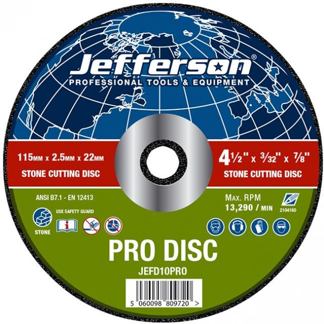 Jefferson Tools Jefferson Stone Cutting Abrasive Disc