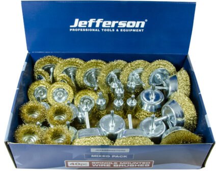 Jefferson Tools Jefferson Abrasive Wire Brush Assorted