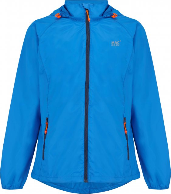 Mac In A Sac Origin 2 Waterproof Jacket Ocean Blue