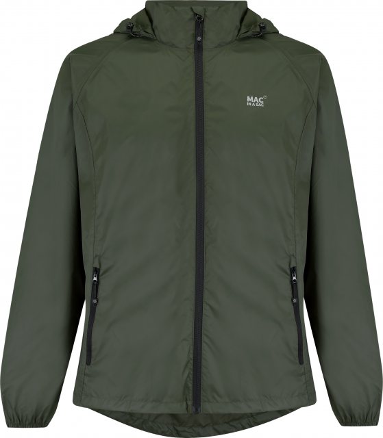 Mac In A Sac Origin 2 Waterproof Jacket Khaki Green