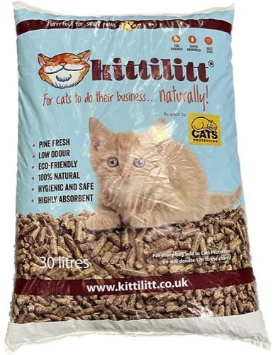 Kittilitt Wood Pellets 30L