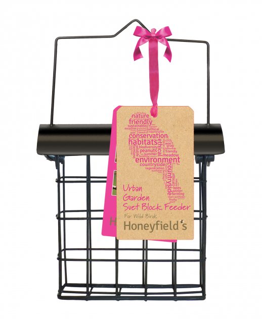 HONEYFIE Honeyfield's Urban Suet Block Cage Feeder