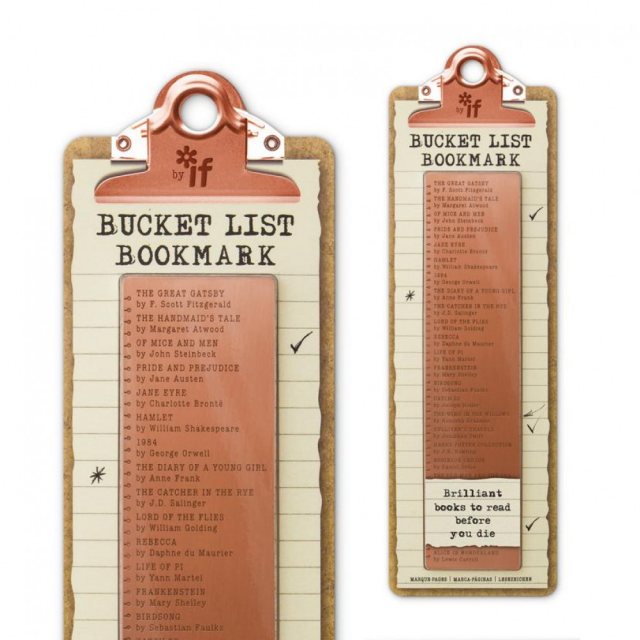 If Bucket List Bookmark