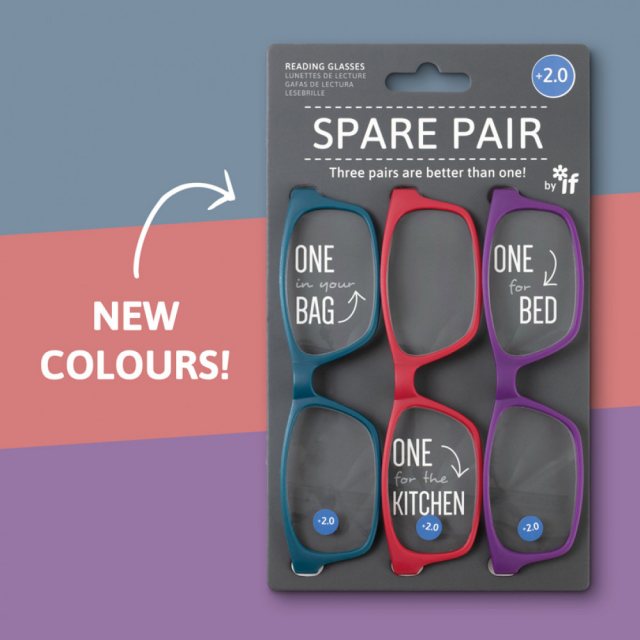 If Spare Pair Reading Glasses Brights