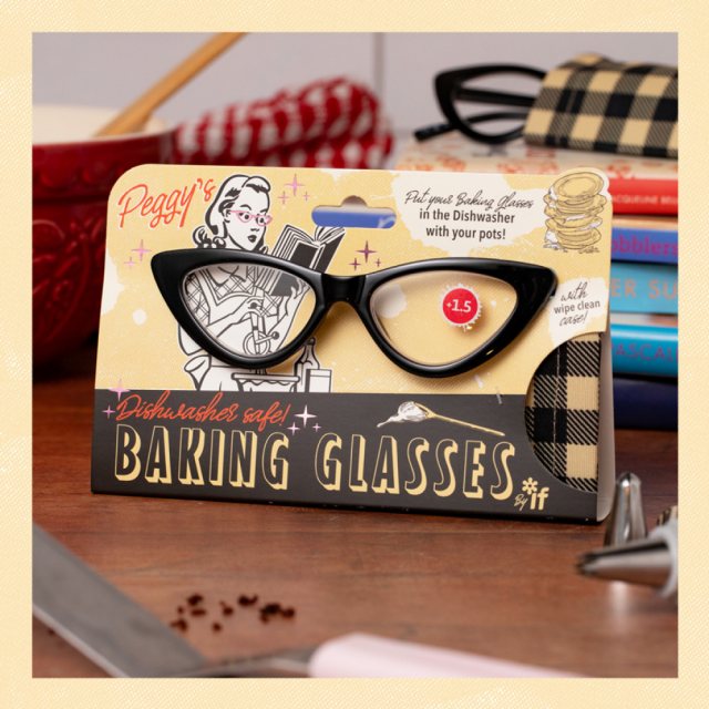 If Peggy's Baking Glasses Black